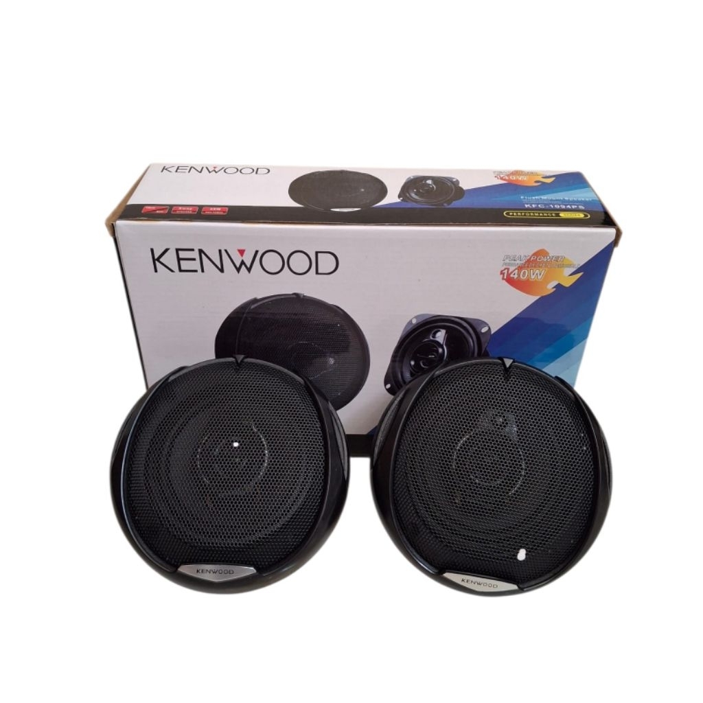 Speaker mobil 4 inch kenwood KFC-1094PS 3 way speaker 4" kenwood