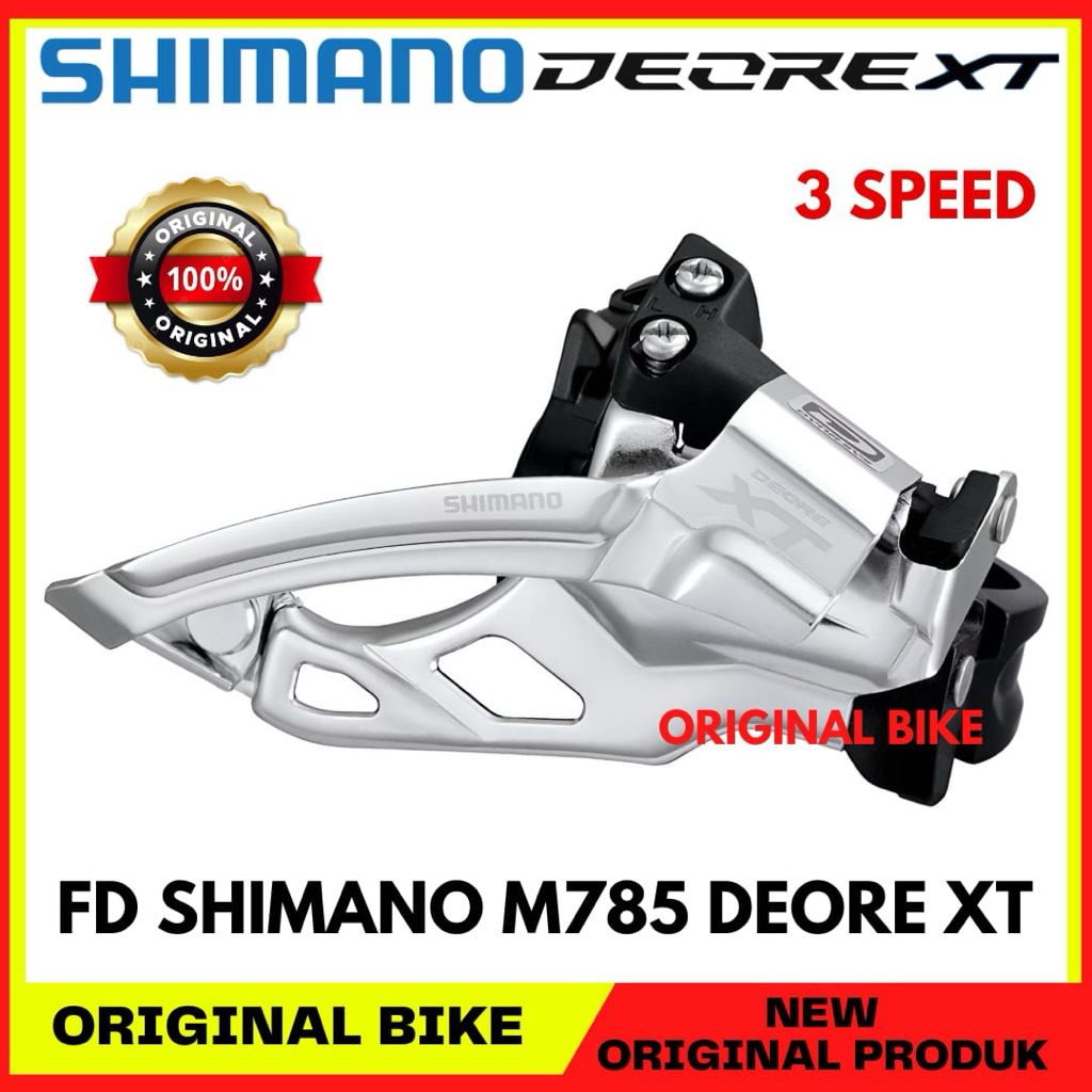 Front Derailleur FD Shimano Deore XT M-785 Dual Pull 2speed