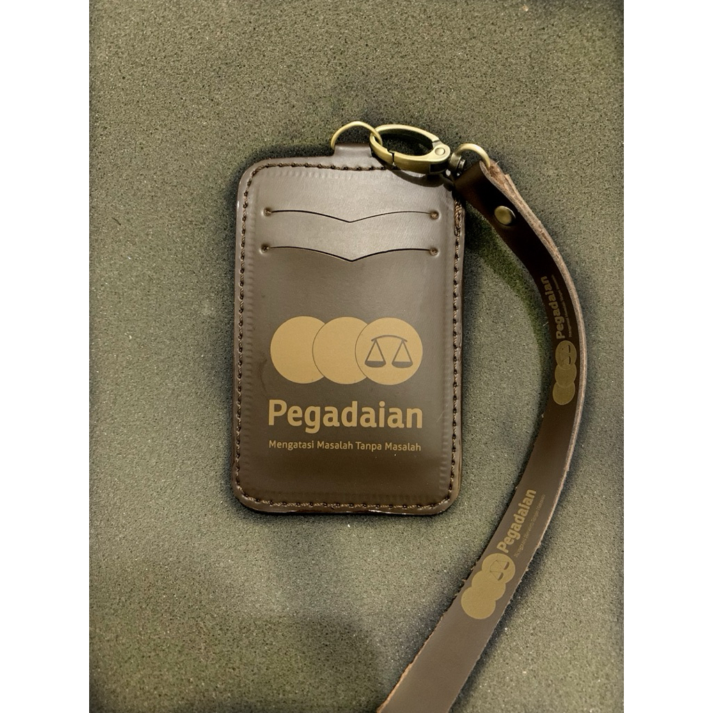 Id card kulit PEGADAIAN // Tempat id card PEGADAIAN
