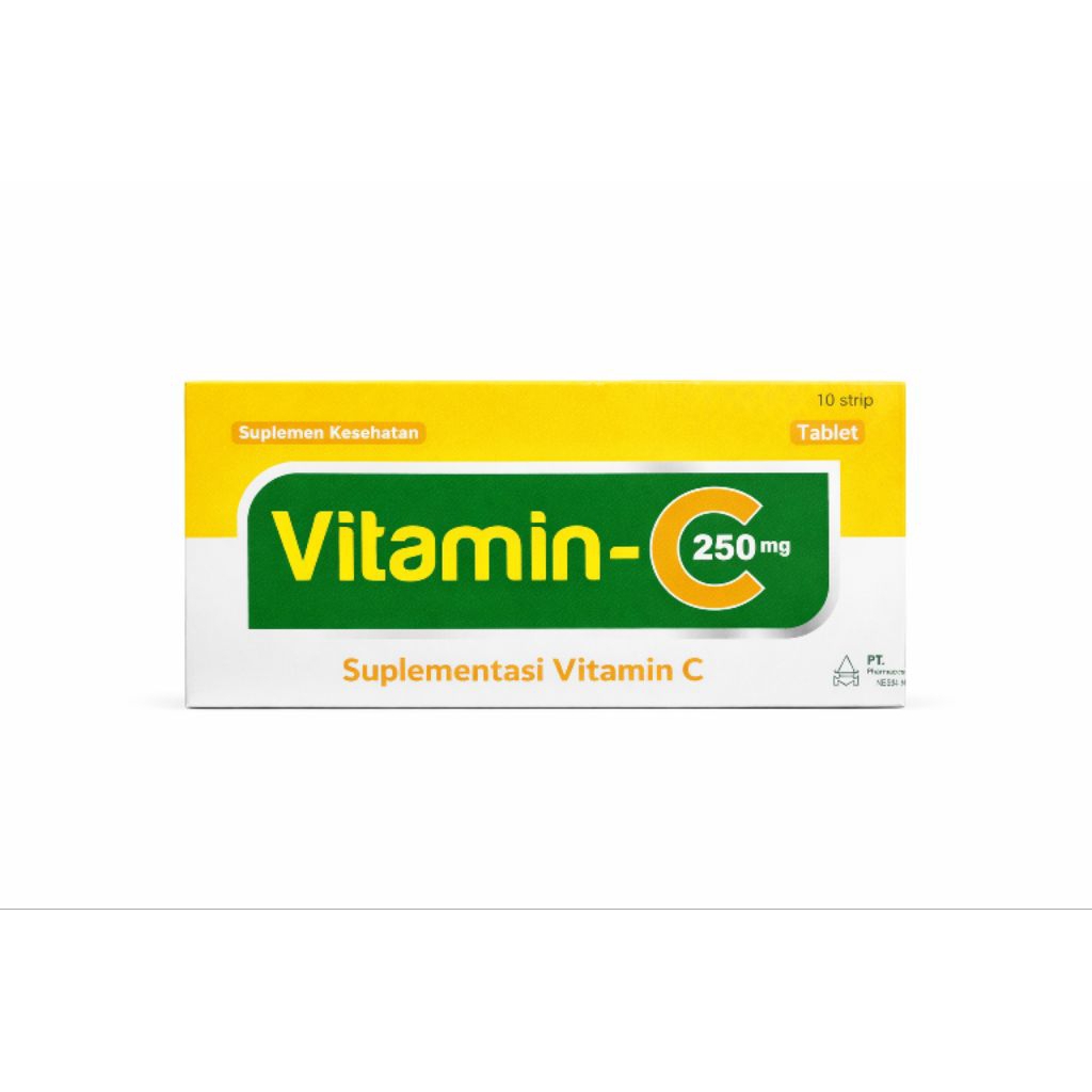 VITAMIN C 250mg AFI Suplemen Kesehatan 100tablet