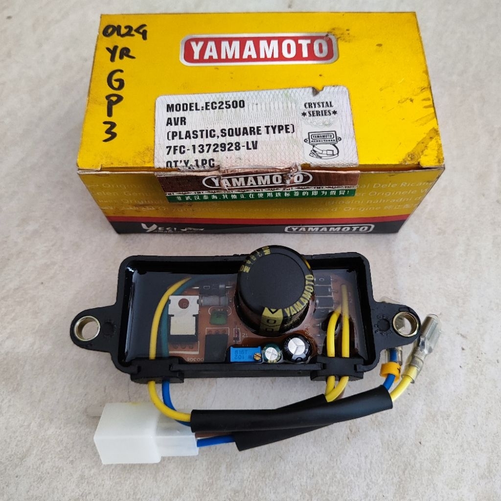 Yamamoto AVR Genset Model Kotak EC2500 EC 2500 1000 - 2500 Watt