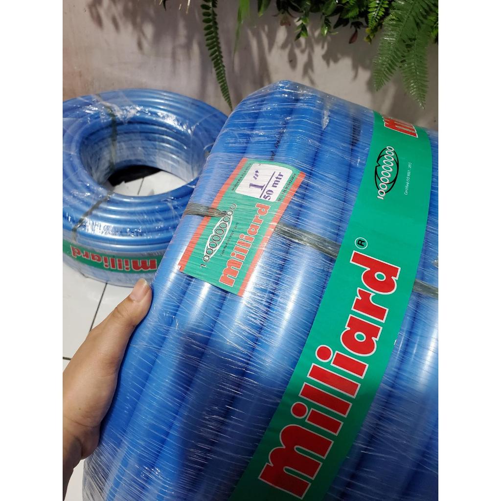 Selang air 5/8 MILLIARD SUPERFLEX ( per meter ) selang metalik miliard SUPER FLEX metallic taman keb