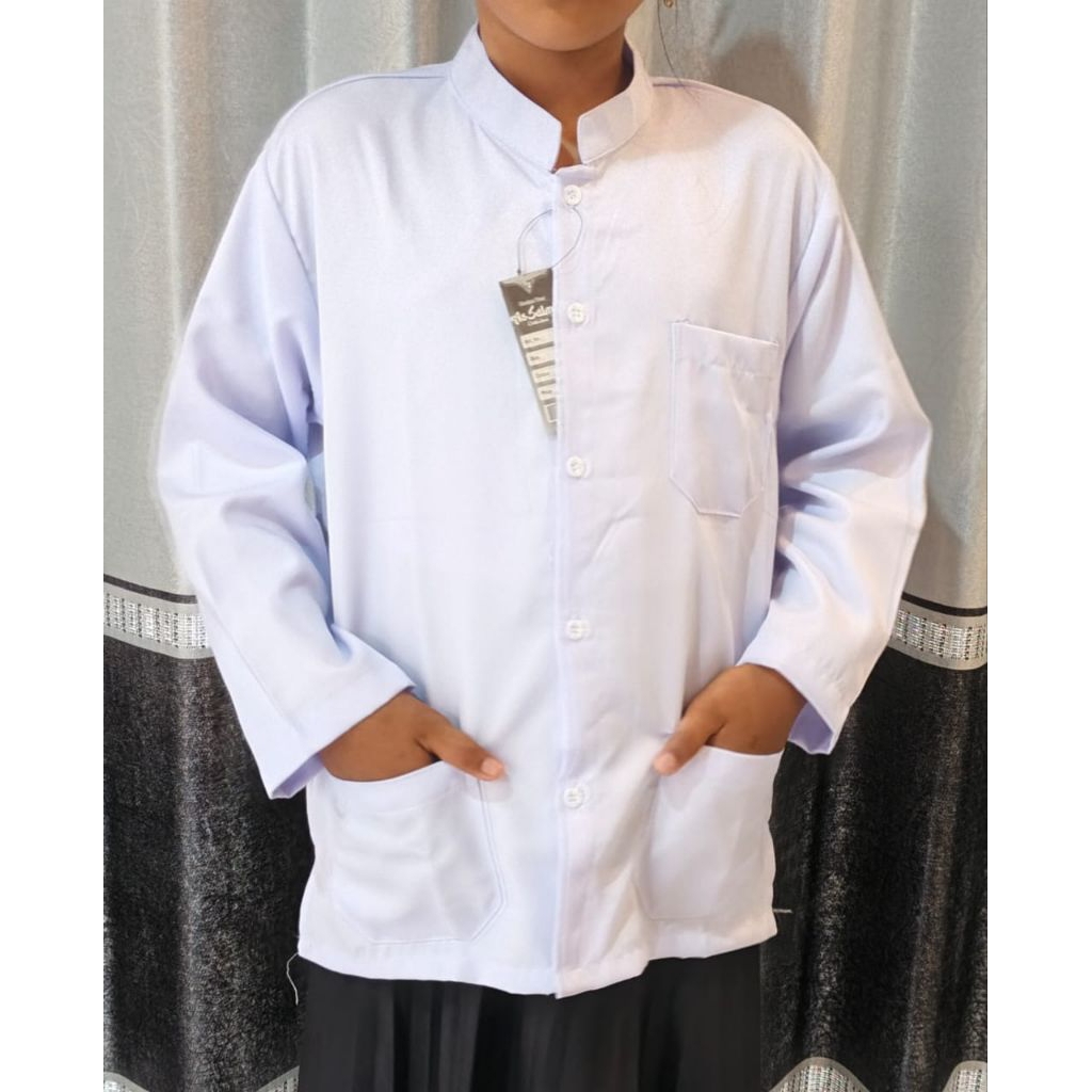 Koko Haibah Kantong 3,Anak2 & Dewasa Lengan Oblong