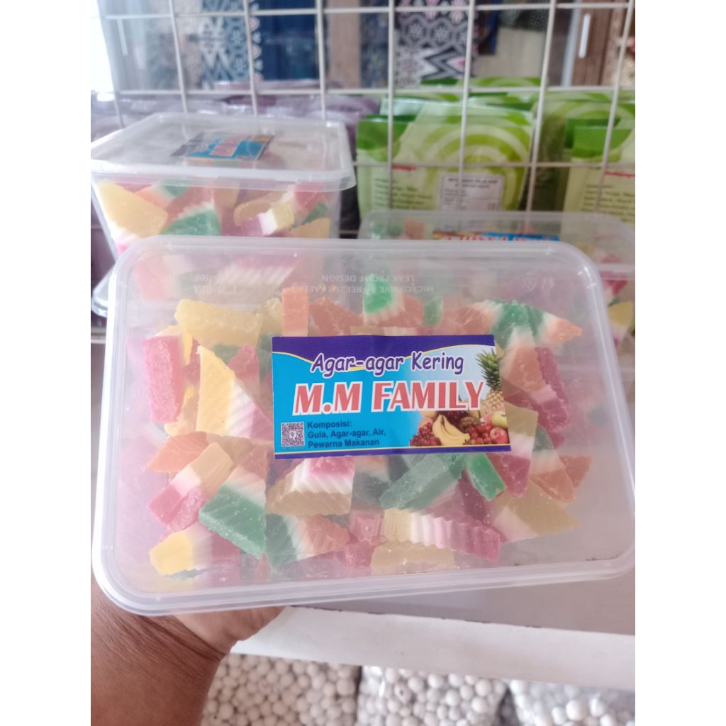 agar agar jelly kering hidangan lebaran