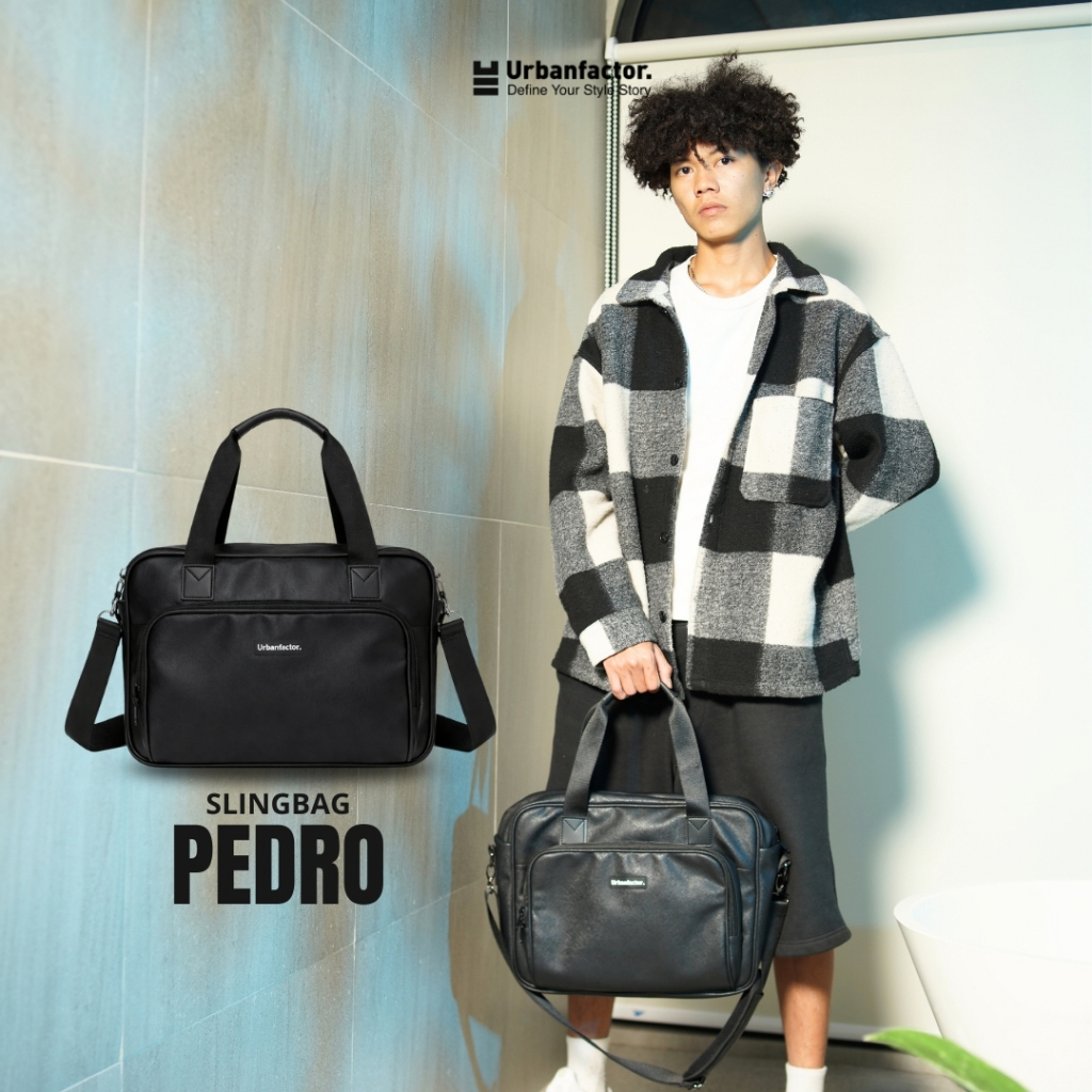 Tas Selempang Laptop Urban Factor Pedro Tas laptop Pria Wanita
