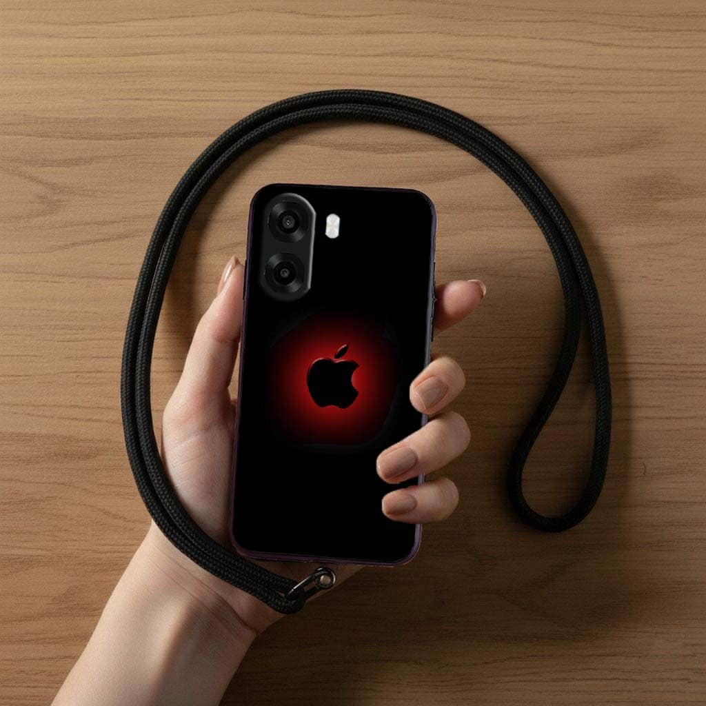 MG50 Softcase Glass + Tali For Oppo A6 - Casing Hp Oppo A6X - Pelindung hp Oppo A6 - Case Handphone 