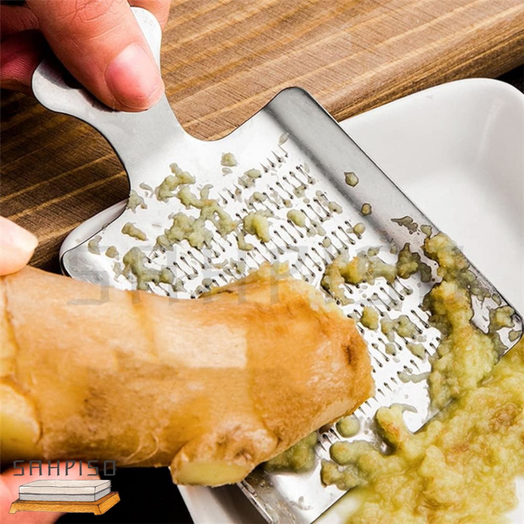 Ginger Grater | Alat Parut Jahe & Rempah Parutan Jahe Stainless Zester garlic wasabi