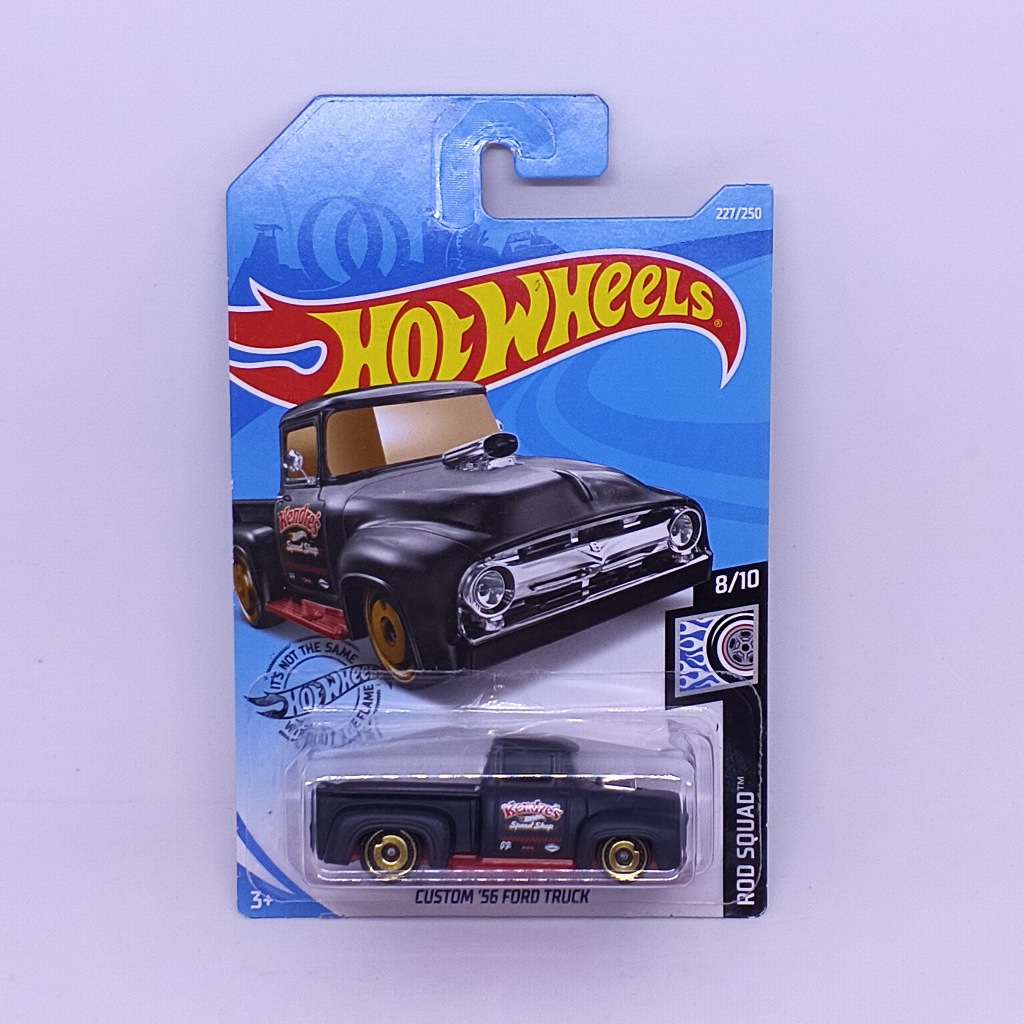 Hotwheels Custom 56 Ford truck die cast 1/64