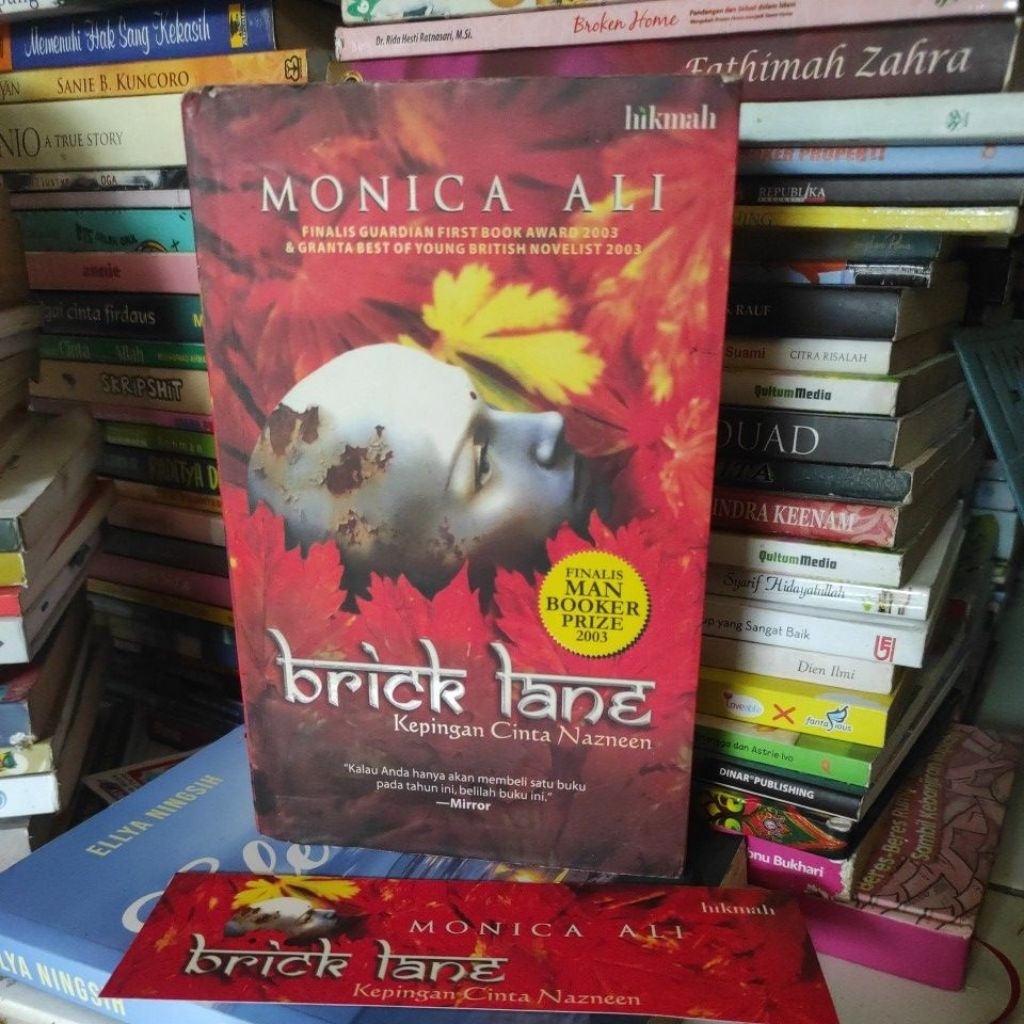 Novel Brick Lane - Kepingan Cinta Nazneen - Monica Ali - Original