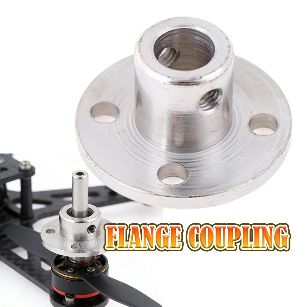 1PC Hub Poros Baja Braket Sambungan Flange ke roda roda As Motor DC Flange Coupling