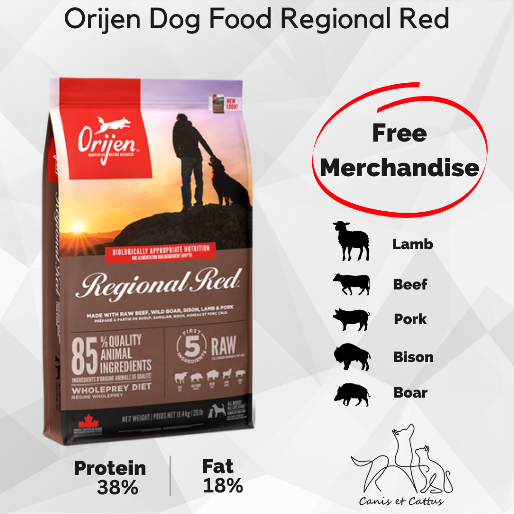 Orijen Dog Food Regional Red 6 kg