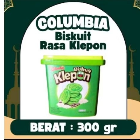 COLUMBIA Biskuit Rasa Klepon 300gr