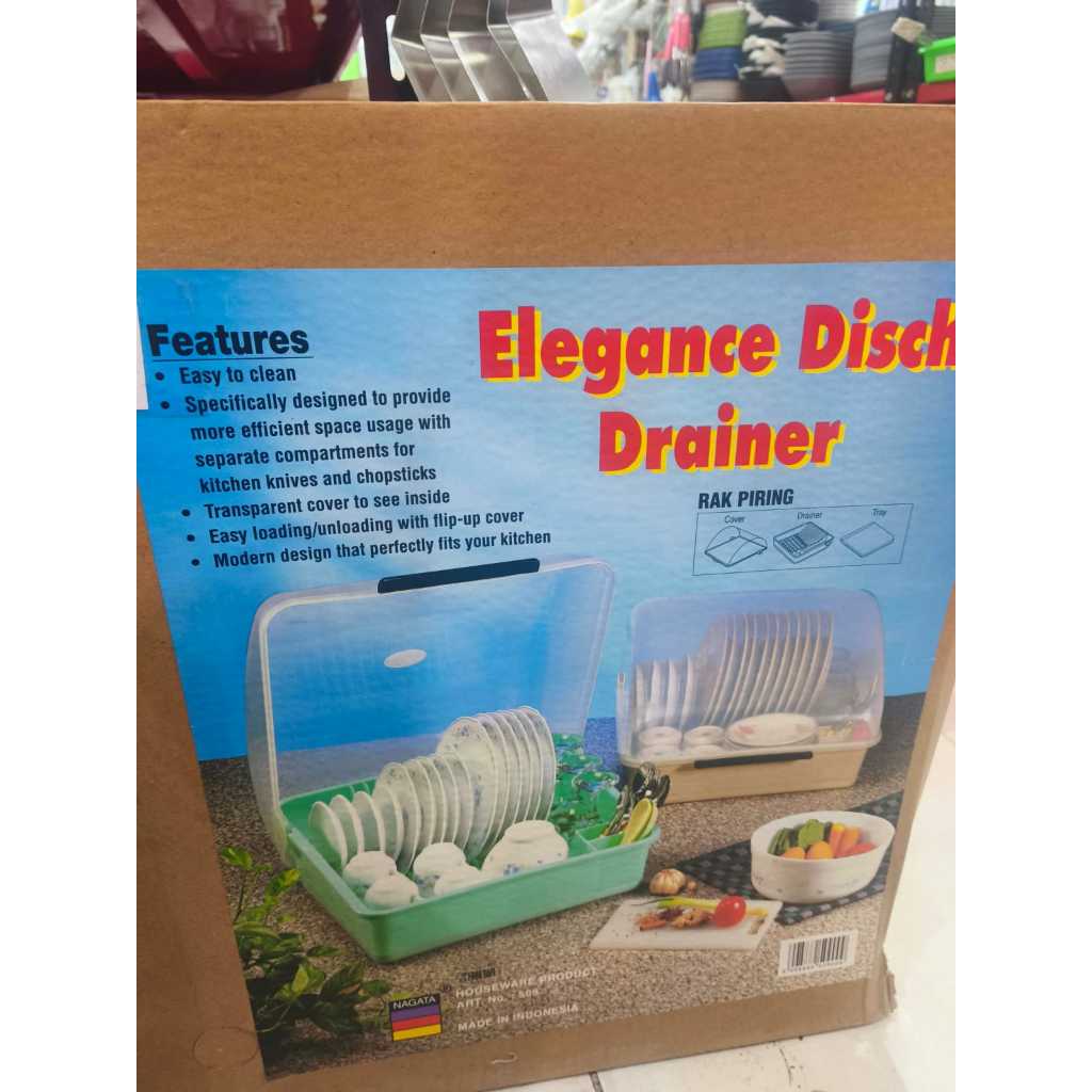 RAK PIRING PREMIUM + TUTUP NAGATA 509