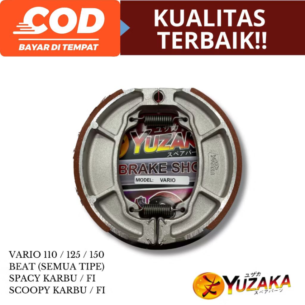 kampas rem original VARIO BEAT SCOOPY Tromol belakang