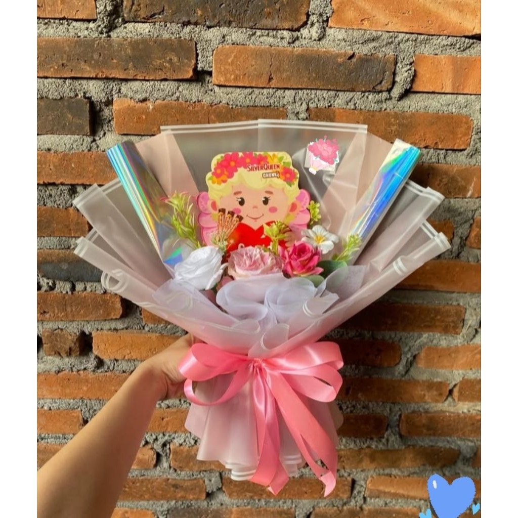 Buket coklat / buket coklat valentine / buket coklat ready