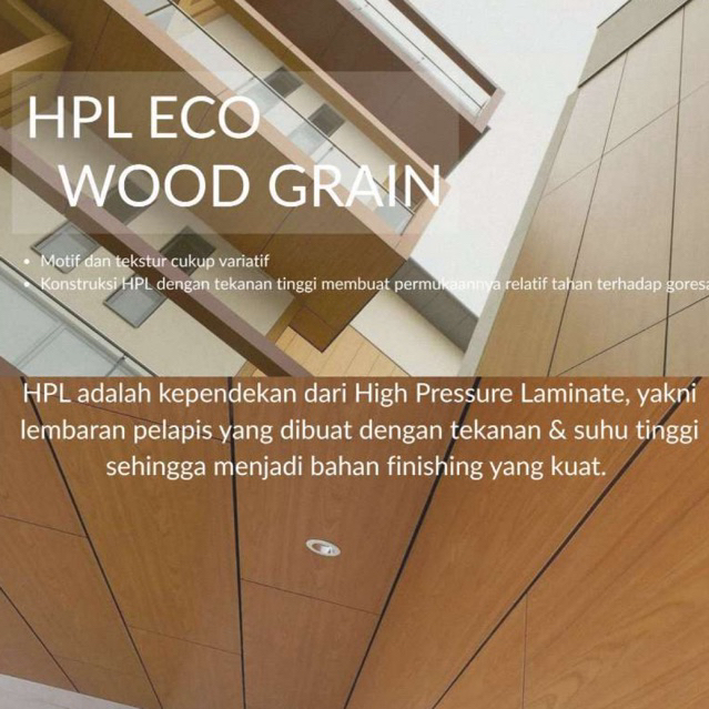 HPL ECO WOOD GRAIN | BY TACO | MOTIF KAYU