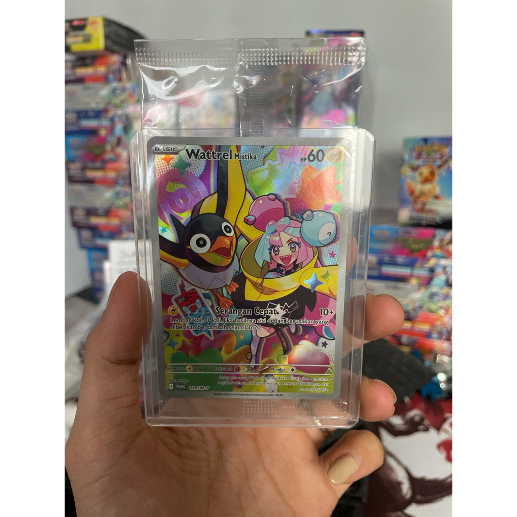 Wattrel mistika promo card / pokemon card/ kartu pokemon original 100%
