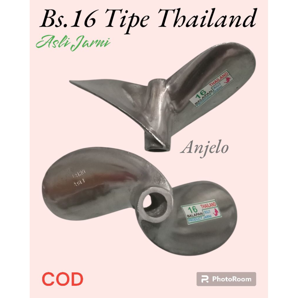 kipas baling perahu Bs16 tipe Thailand