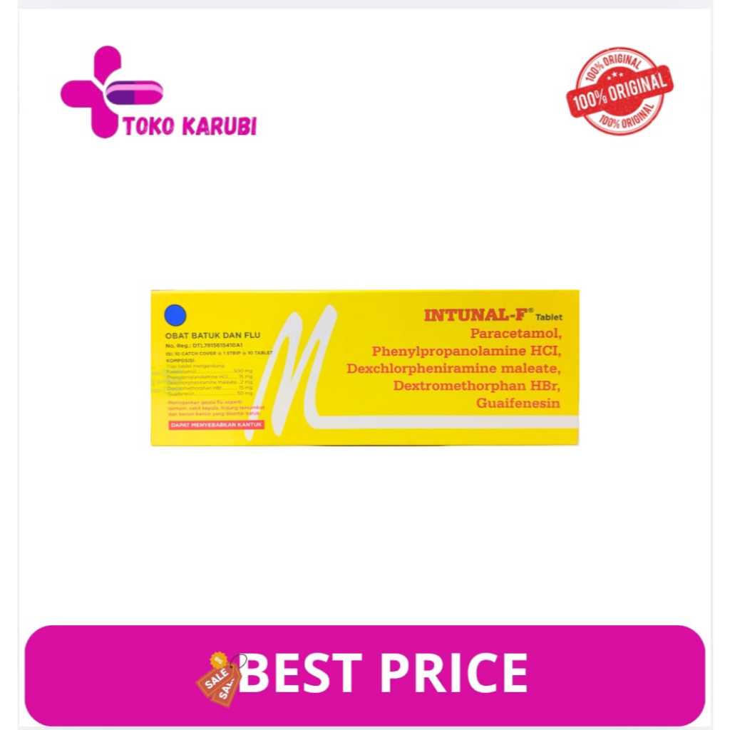 INTUNAL F 10x10 BOX 100 TABLET