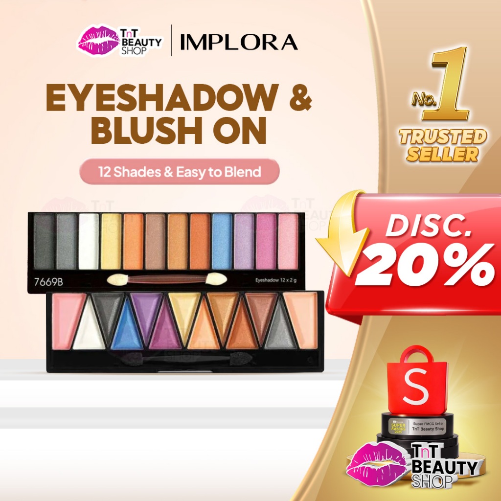 Implora Eye Shadow & Blush On | TnT Beauty Shop