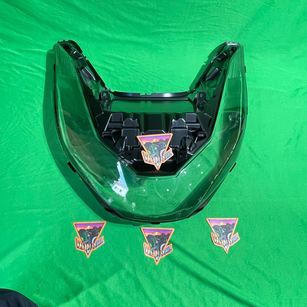 Mika kaca lampu head lamp depan all pcx160 pcx 160 new list hitam