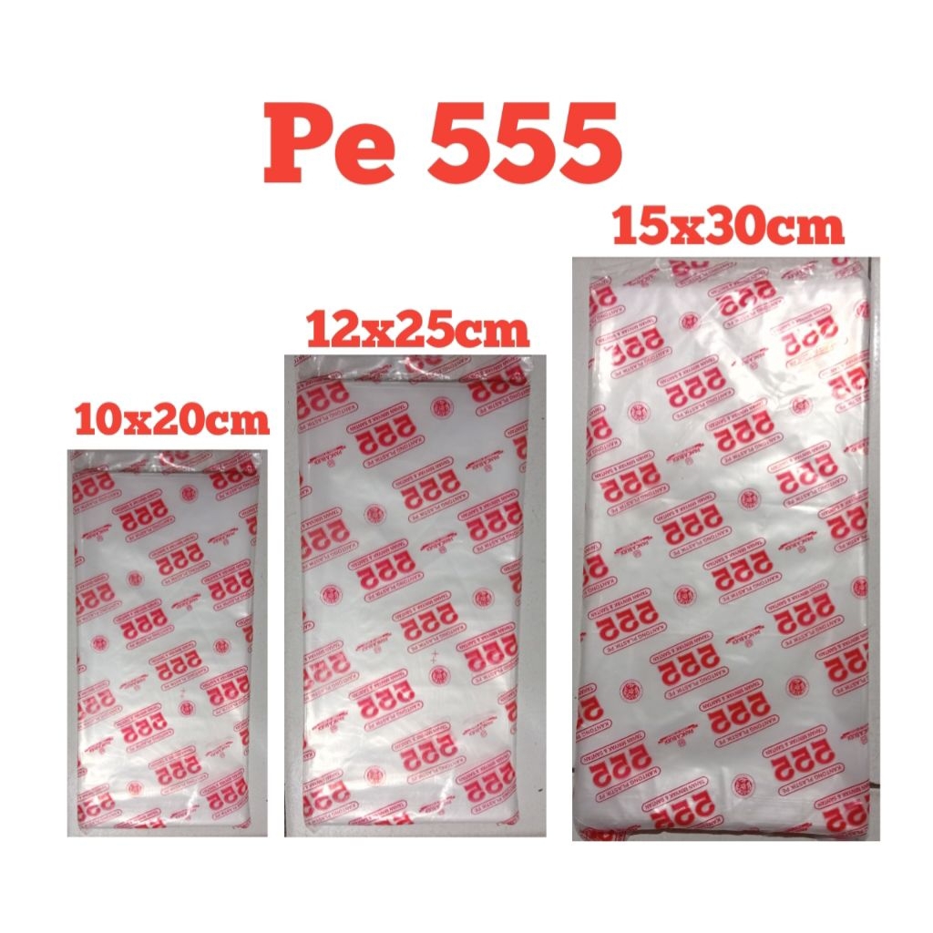 Kantong Plastik PE Merk 555 Merah