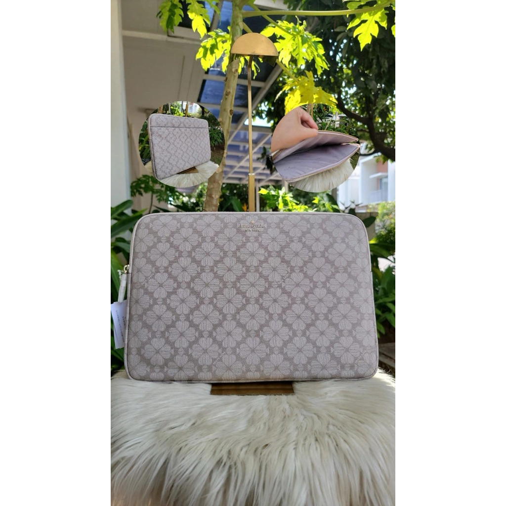 New KS Spade flower laptop sleeve