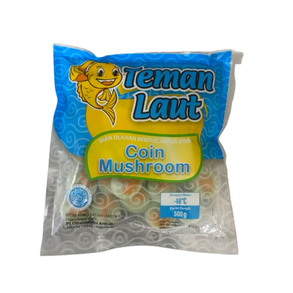 Teman Laut Coin Mushroom 500gr