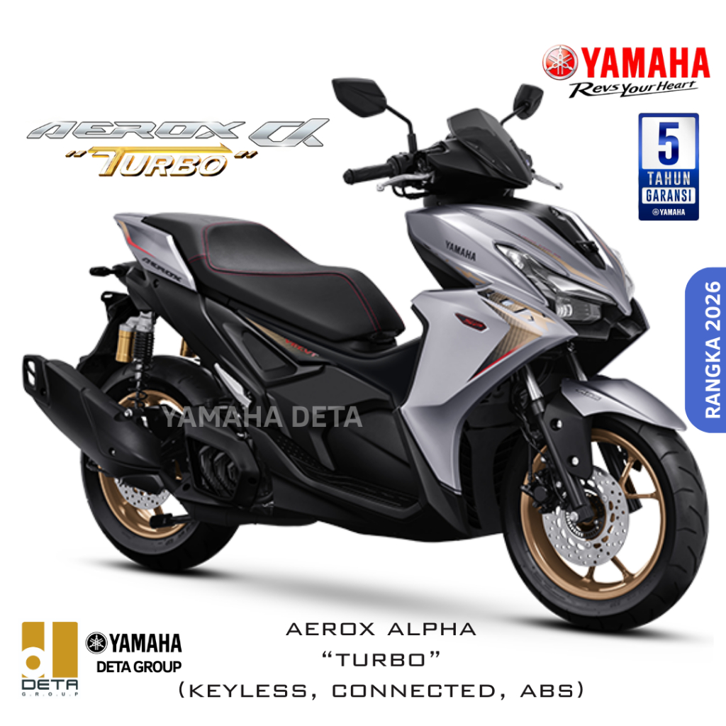 Sepeda Motor Yamaha Aerox Alpha Turbo