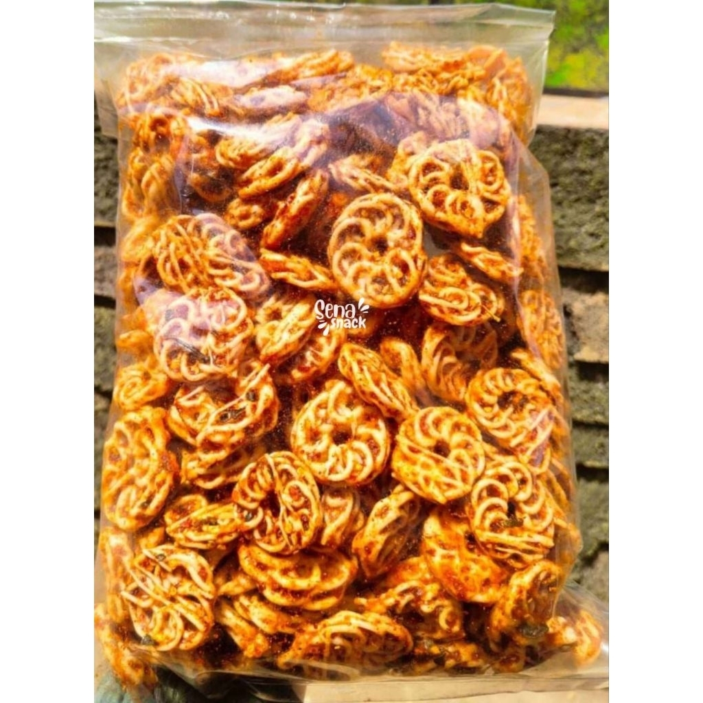 CAMILAN KRUPUK SEBLAK PEDAS KILOAN / SNACK LEBARAN / CAMILAN PEDAS