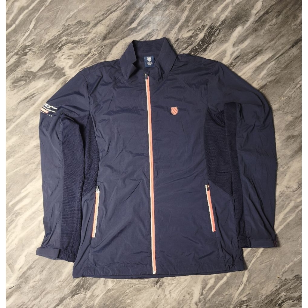 Jaket K-Swiss Outdoor Waterproof Windbreaker Hiking Sport Motoran Branded