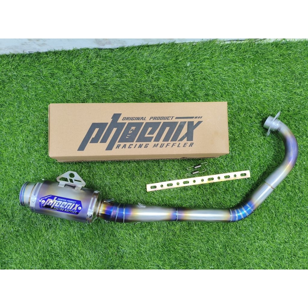 Knalpot Prostreet Head 35 Titanium Jupiter MX old MX new MX king Kompetisi Harian dan Bore Up - Orig