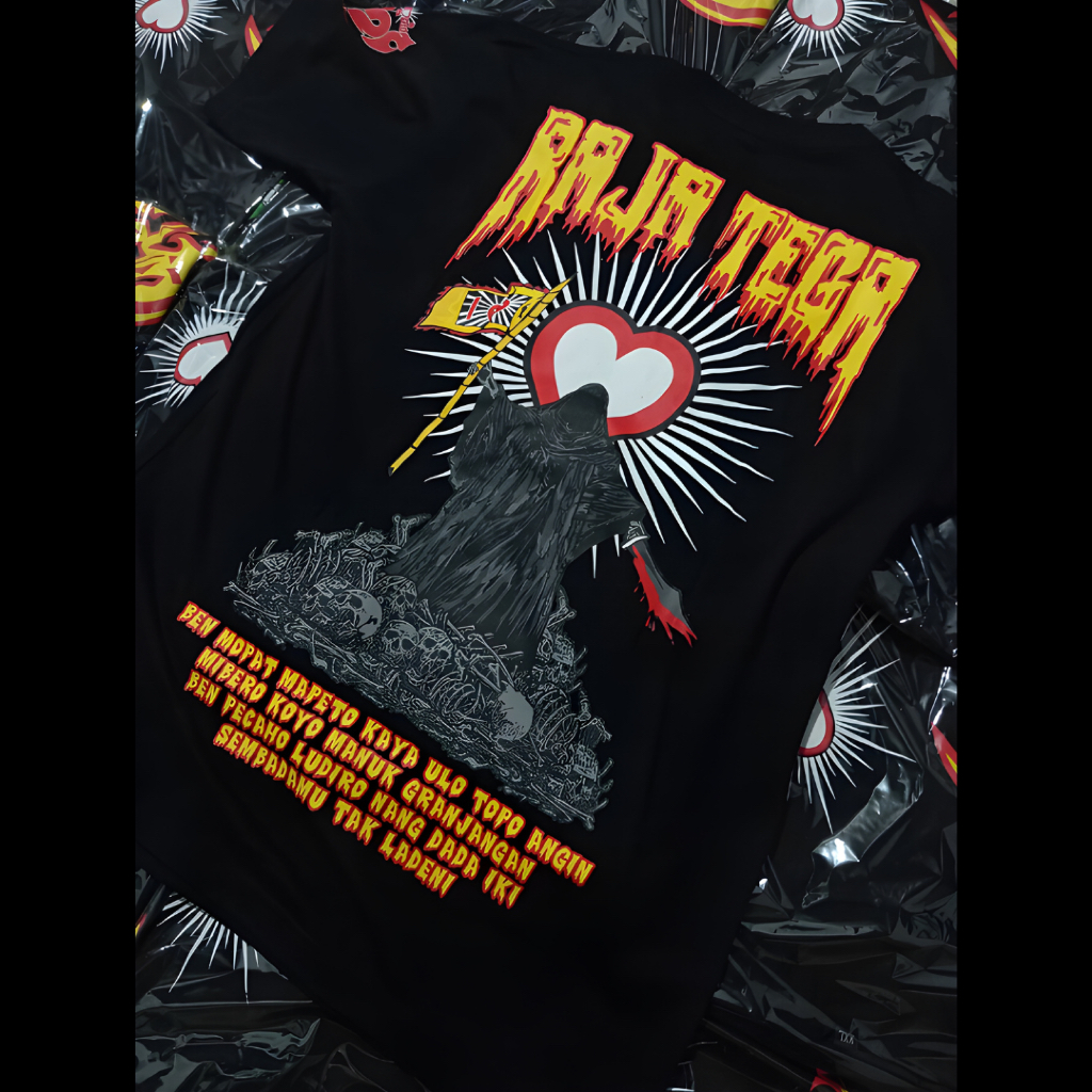 KAOS PSHT RAJA TEGA BAJU PSHT TERBARU HOODIE PSHT KATUN 24S SABLON PLASTISOL DISTRO