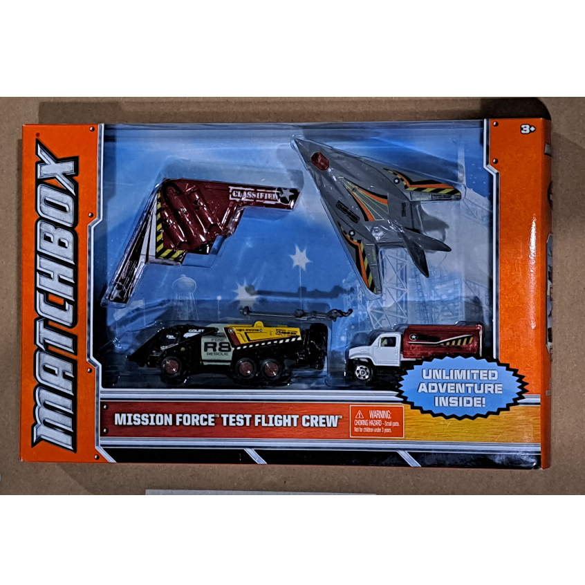 2012 Matchbox - Mission Force - Test Flight Crew