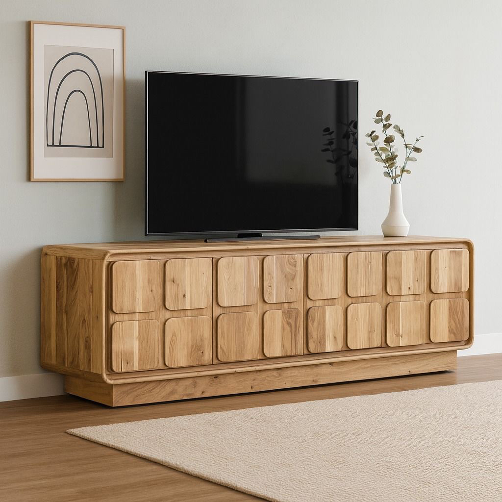 Bufet Jati Minimalis Bufet Modern Jati