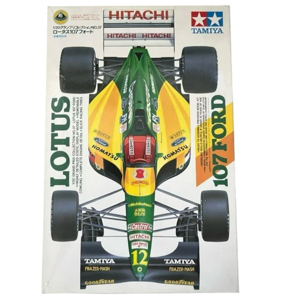 Tamiya - Lotus 107 Ford F1 (1992) Scale 1:20 Sealed (DOMLX-009)