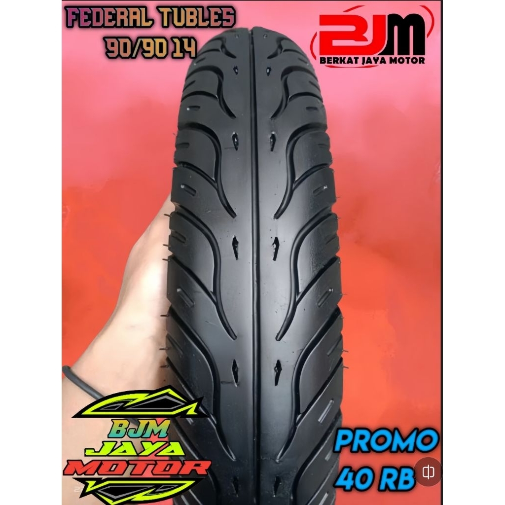 BAN FEDERAL 90/90 14 TUBLES BEAT VARIO MIO