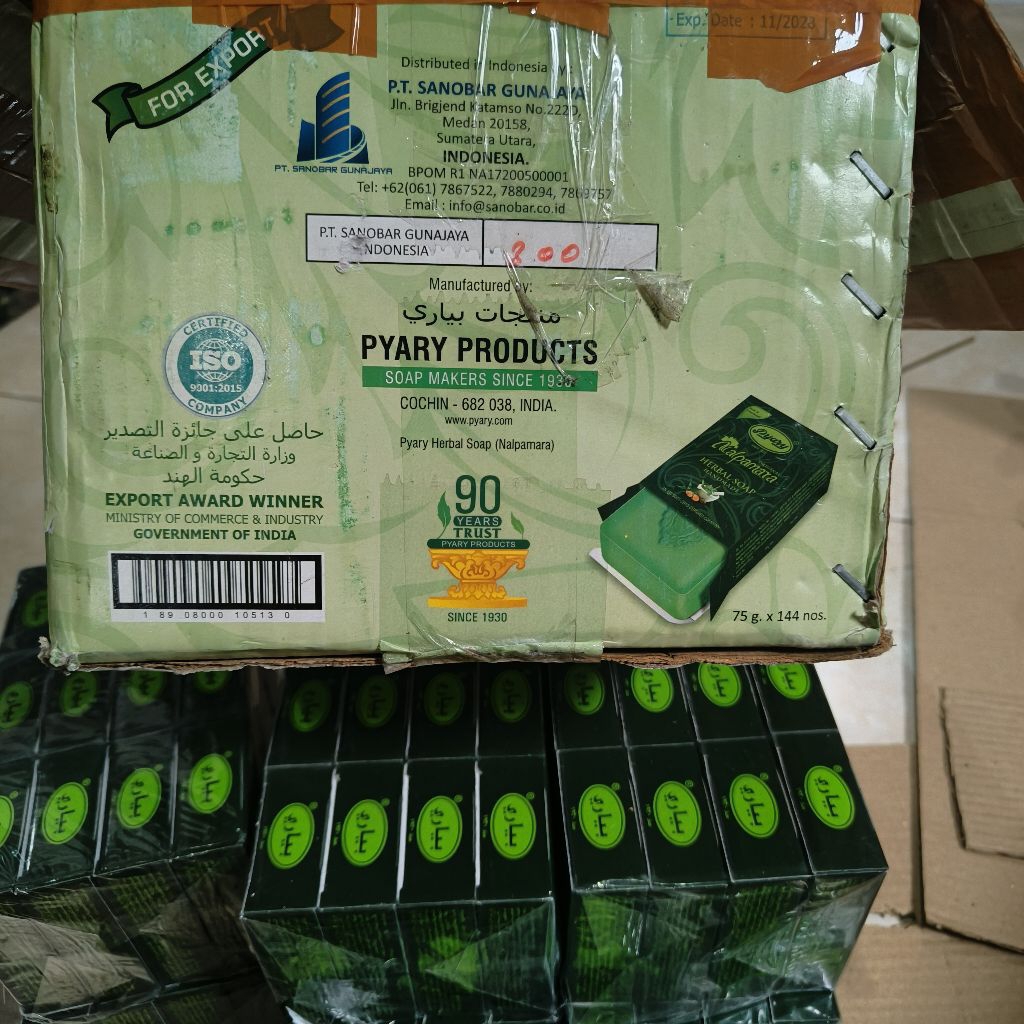 Nalfamara soap PT sanobar gunajaya original