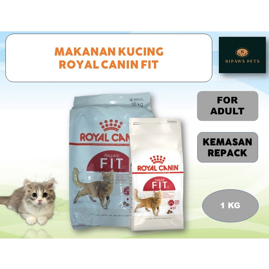 MAKANAN KUCING | ROYAL CANIN | ROYAL CANIN FIT32 KEMASAN 1KG