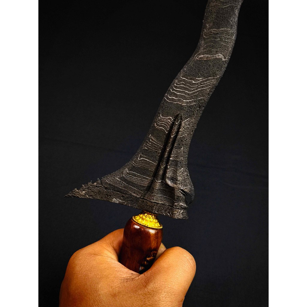 Keris Sabuk Inten Luk 11 Pamor Toya Mambeg