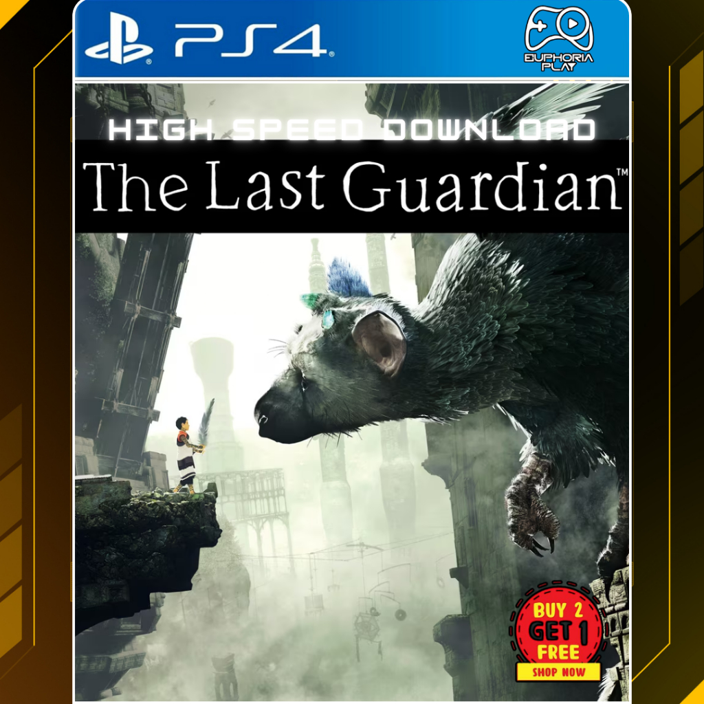 The Last Guardian – Game PS4 HEN Digital (Format PKG) | Full Version