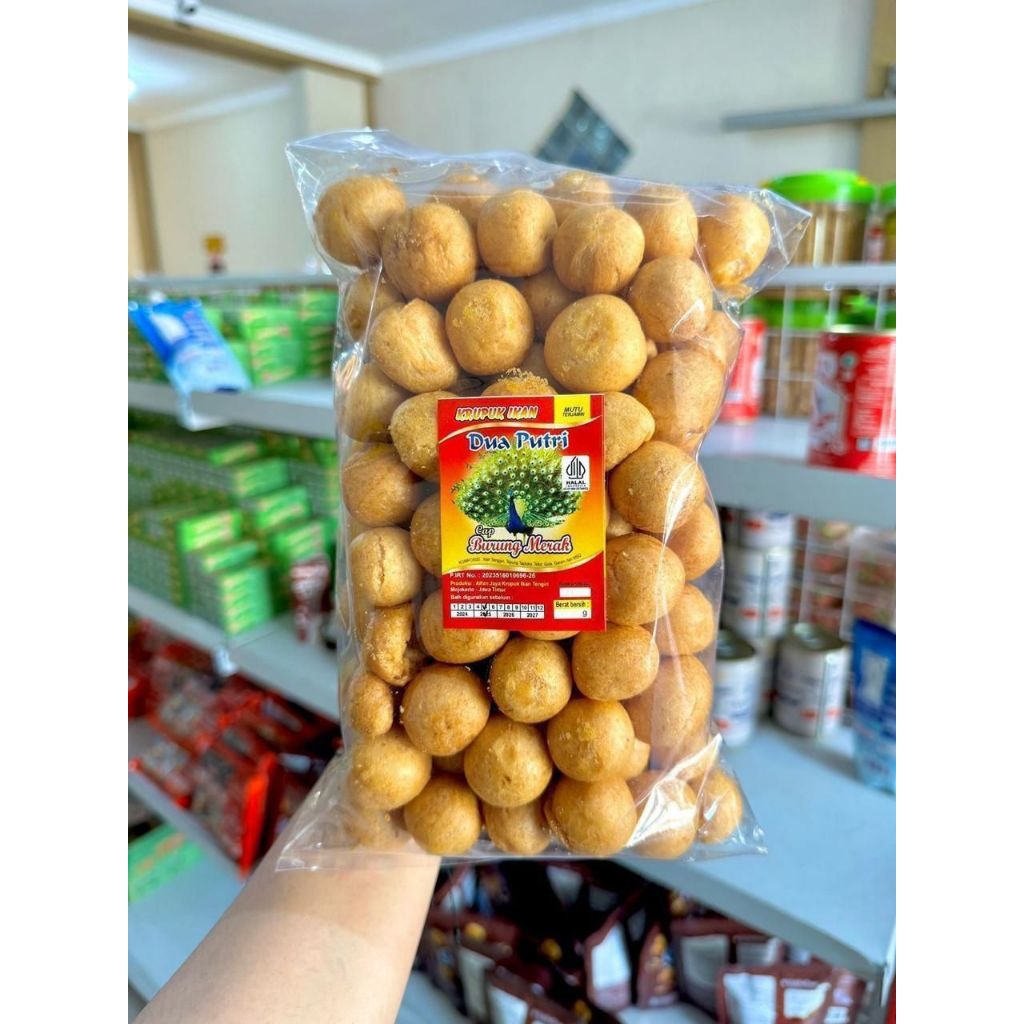 kerupuk ikan tenggiri/ kuku macan / kerupuk ikan