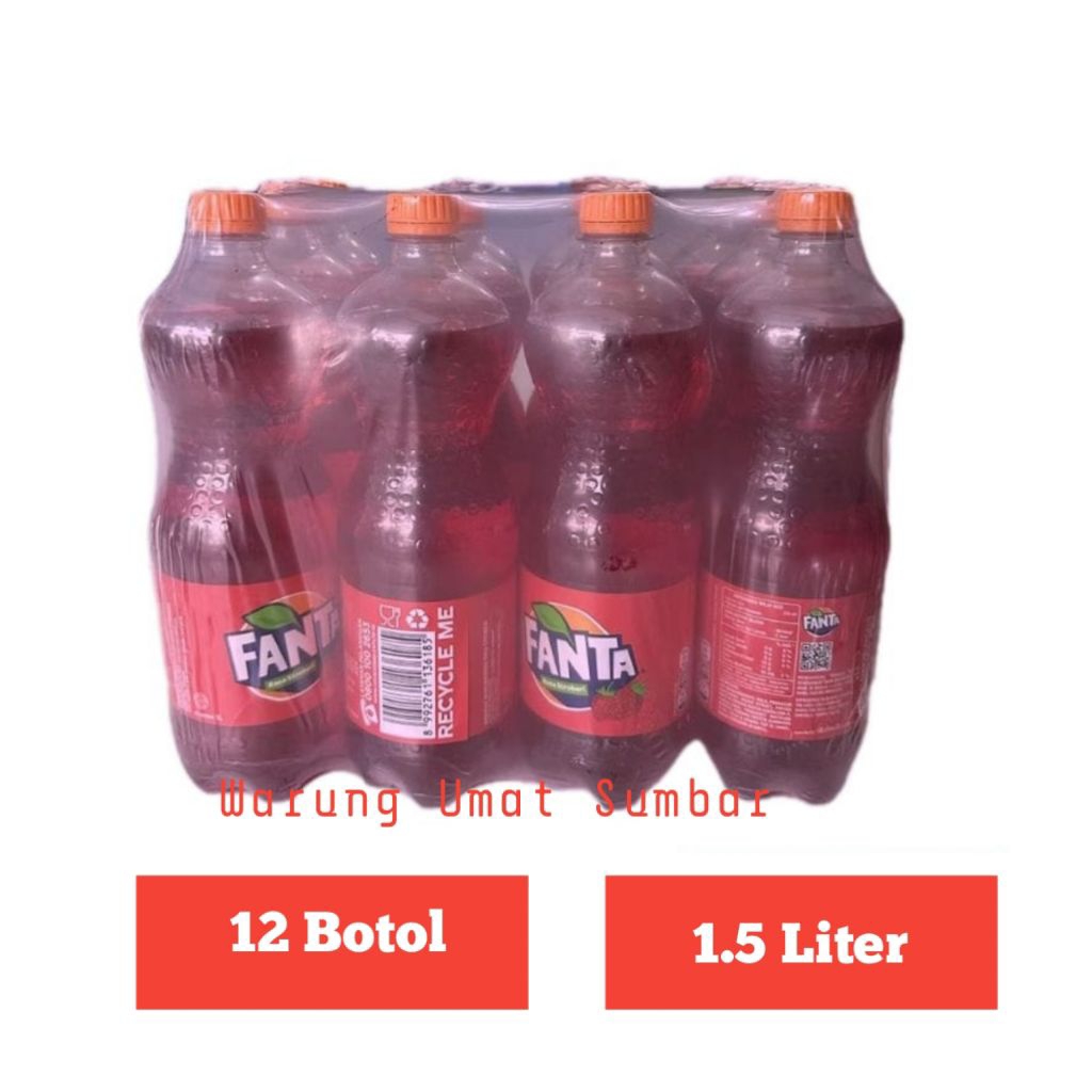 Fanta 1 Pack 12Pcs x 1.5 Liter