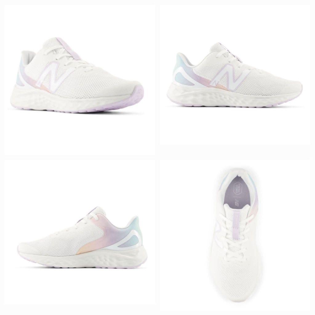 New Balance Kids Arishi V4 White Sneakers Shoes NEWGAARIFG4