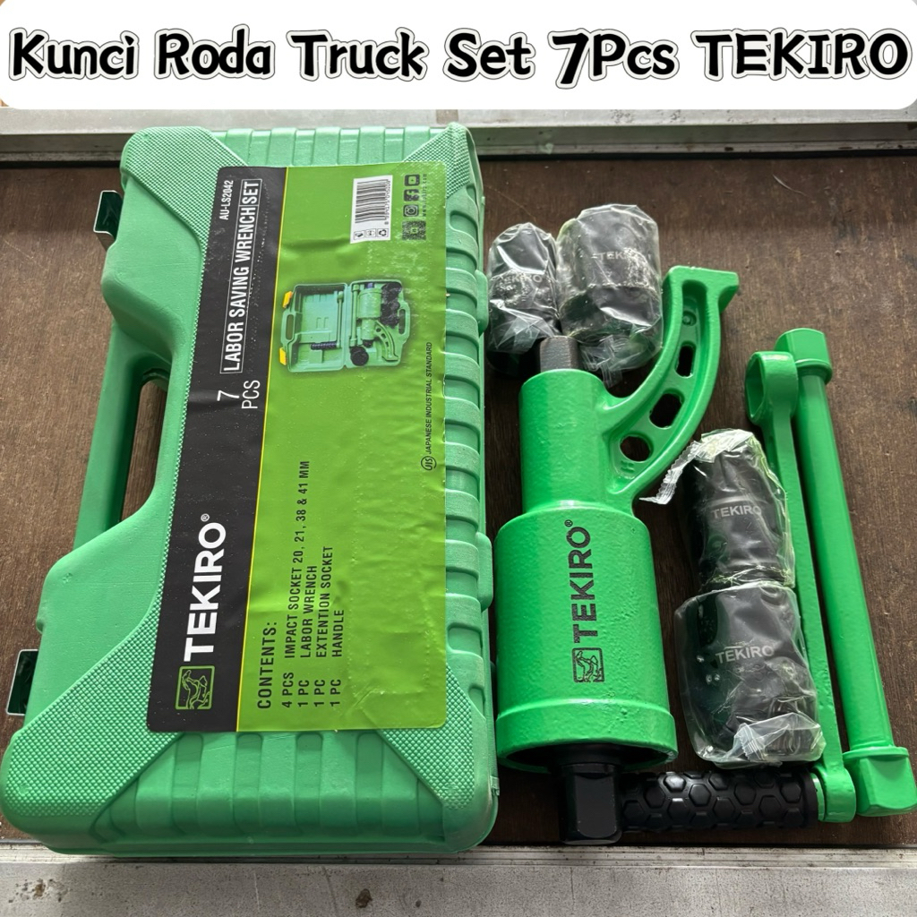 Kunci Roda Truck Set 7Pcs Tekiro Impact Kunci Torsi Labor Saving 7 Pcs Tekiro Kunci Roda Truck Impac