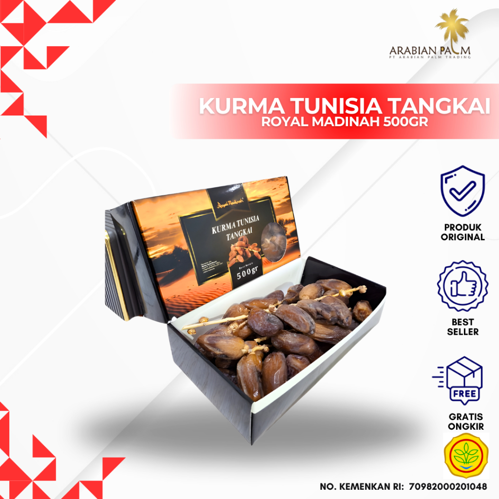 Kurma Tunisia Tangkai Royal Madinah