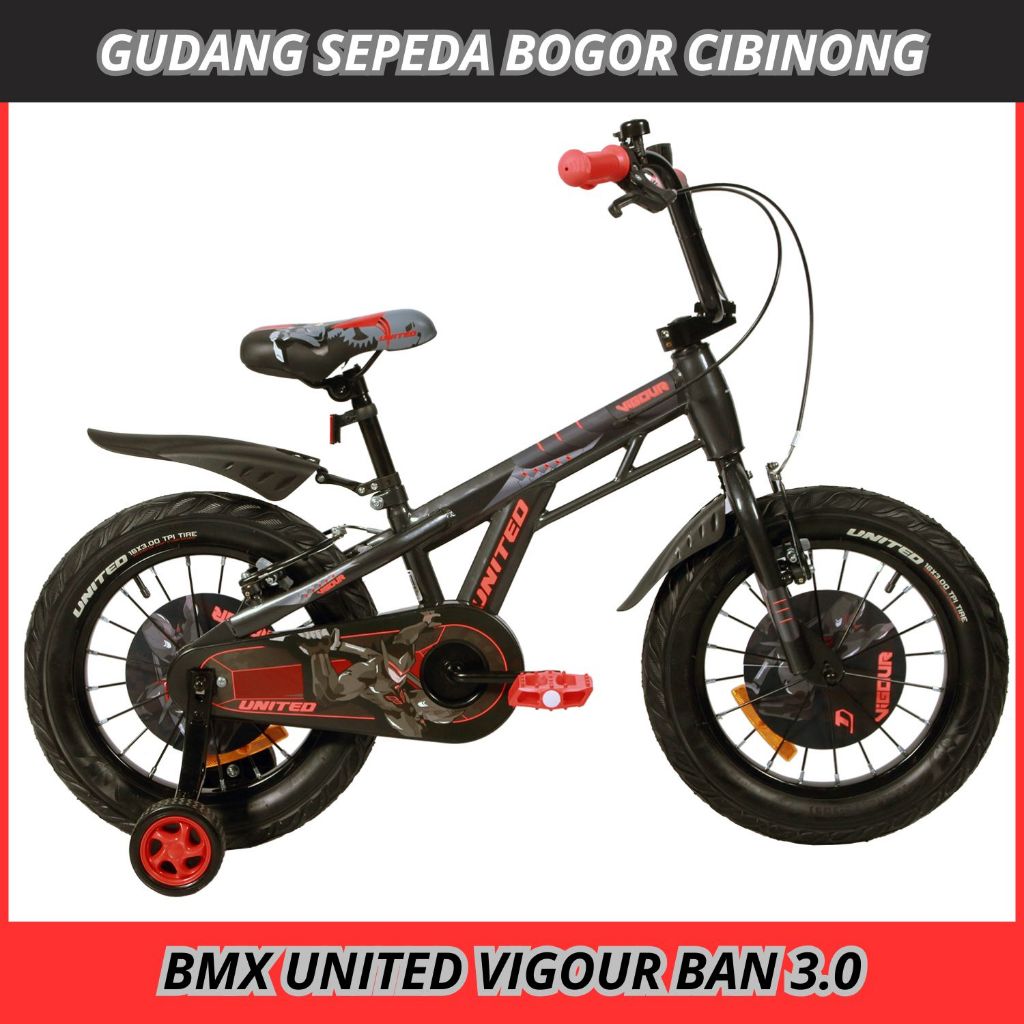 Sepeda BMX 12 16 United Vigour BAN 3.0