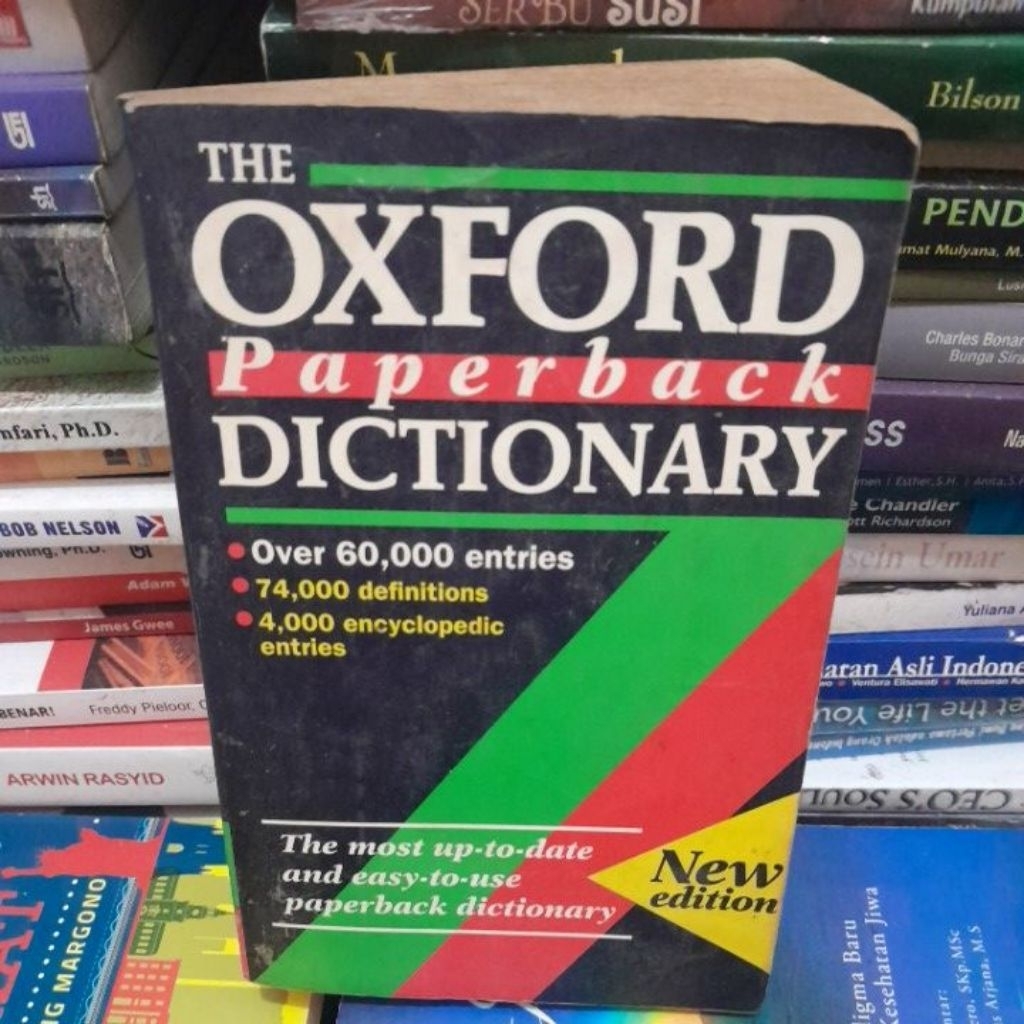 THE OXFORD Paperback DICTIONARY buku bekas yang ori layak pakai