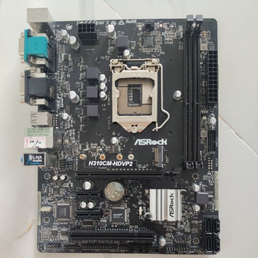 PAKET MOBO ASROCK H310 + g4900 + DDR4 8GB
