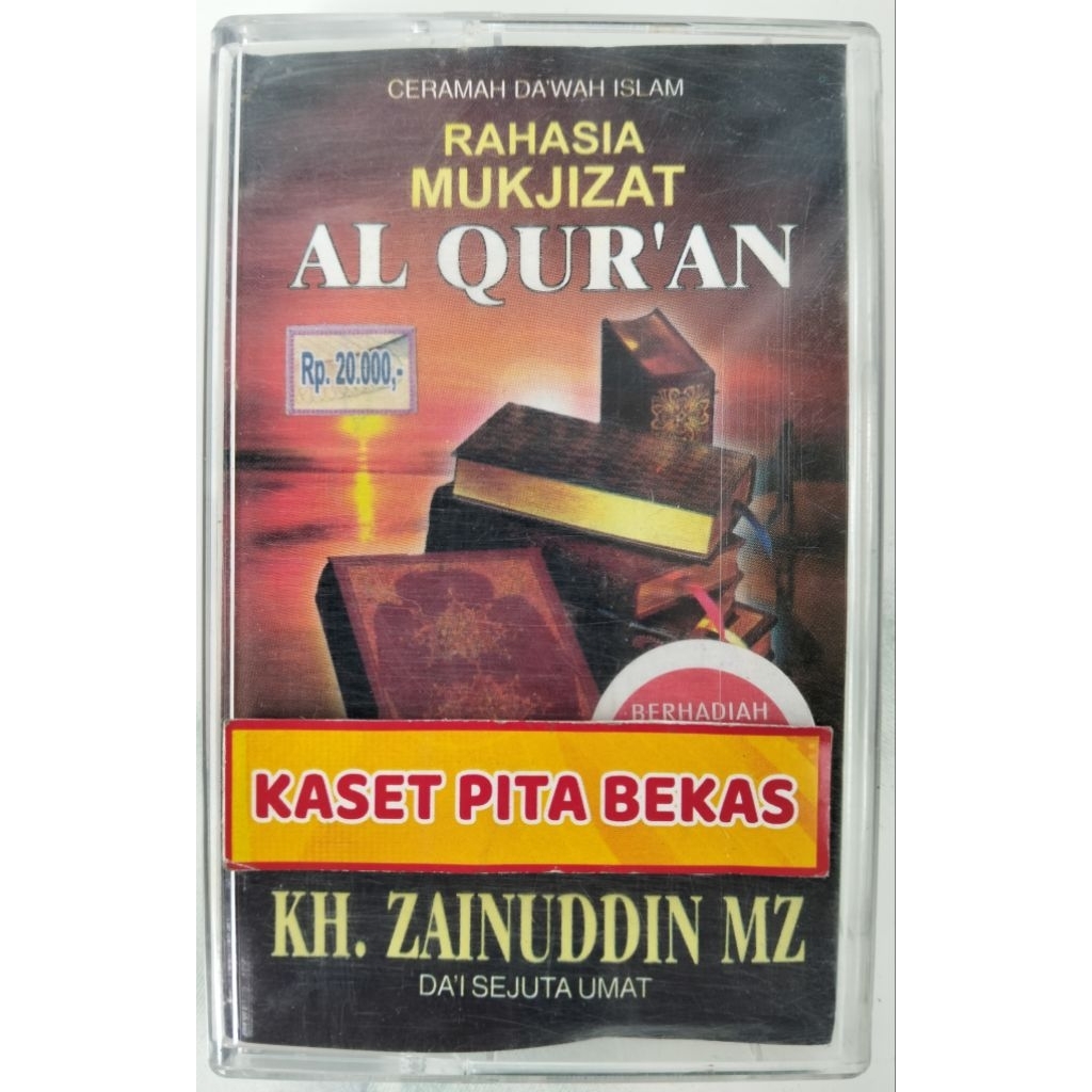 kaset pita bekas ceramah zainudin MZ rahasia mukjizat Al Quran